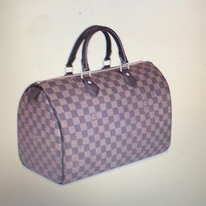 Louis Vuitton Speedy 35 Damien Ebene Material